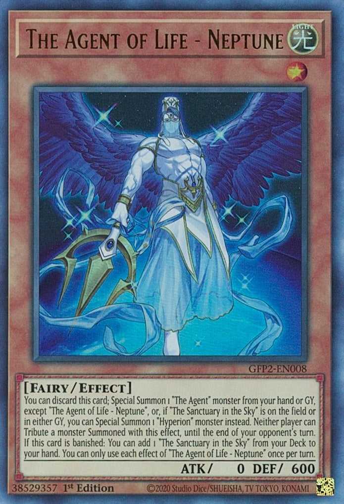Image for The Agent of Life - Neptune (GFP2-EN008) (GFP2) - YuGiOh