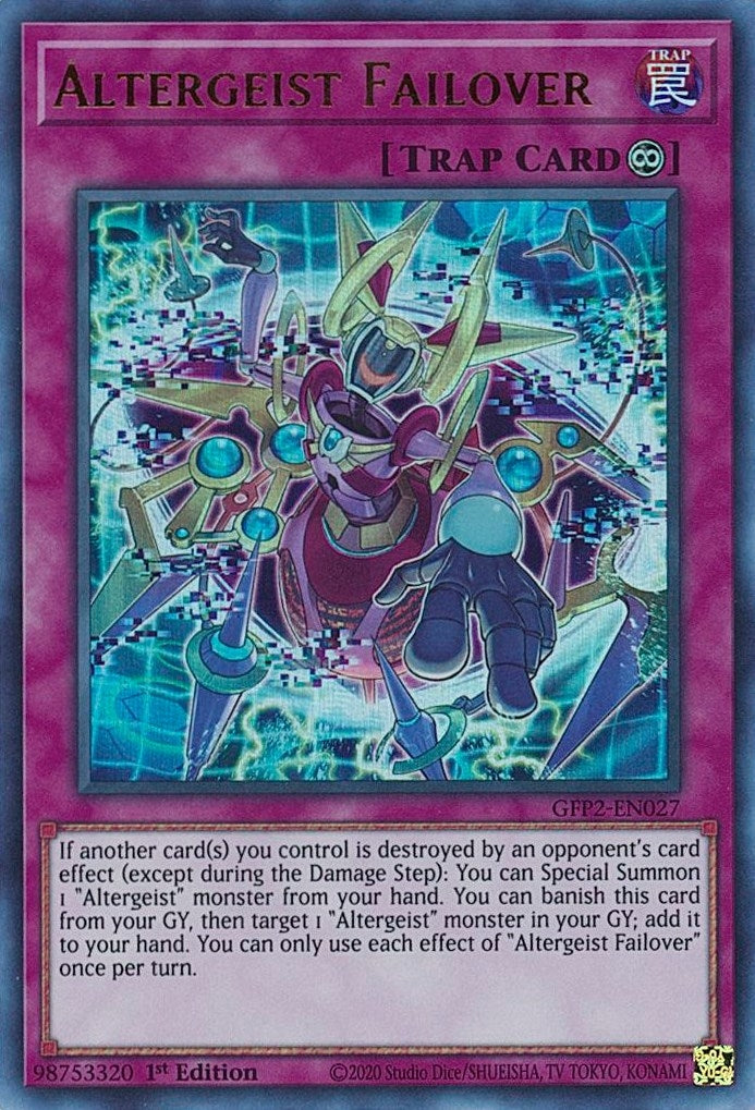 Image for Altergeist Failover (GFP2-EN027) (GFP2) - YuGiOh