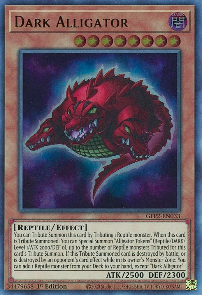 Image for Dark Alligator (GFP2-EN033) (GFP2) - YuGiOh