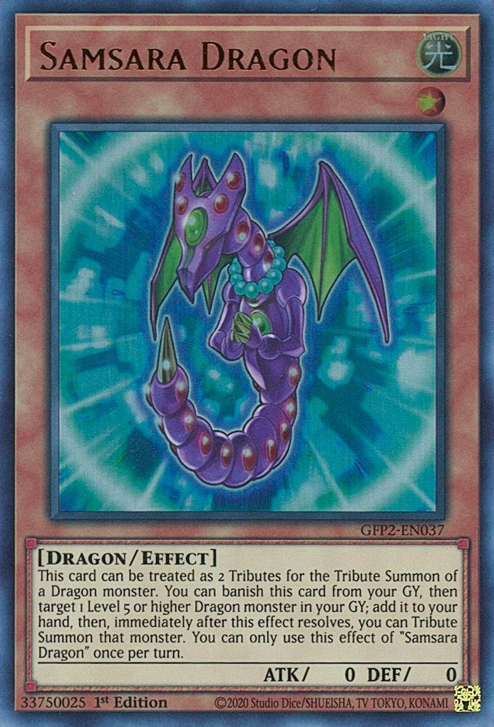 Image for Samsara Dragon (GFP2-EN037) (GFP2) - YuGiOh
