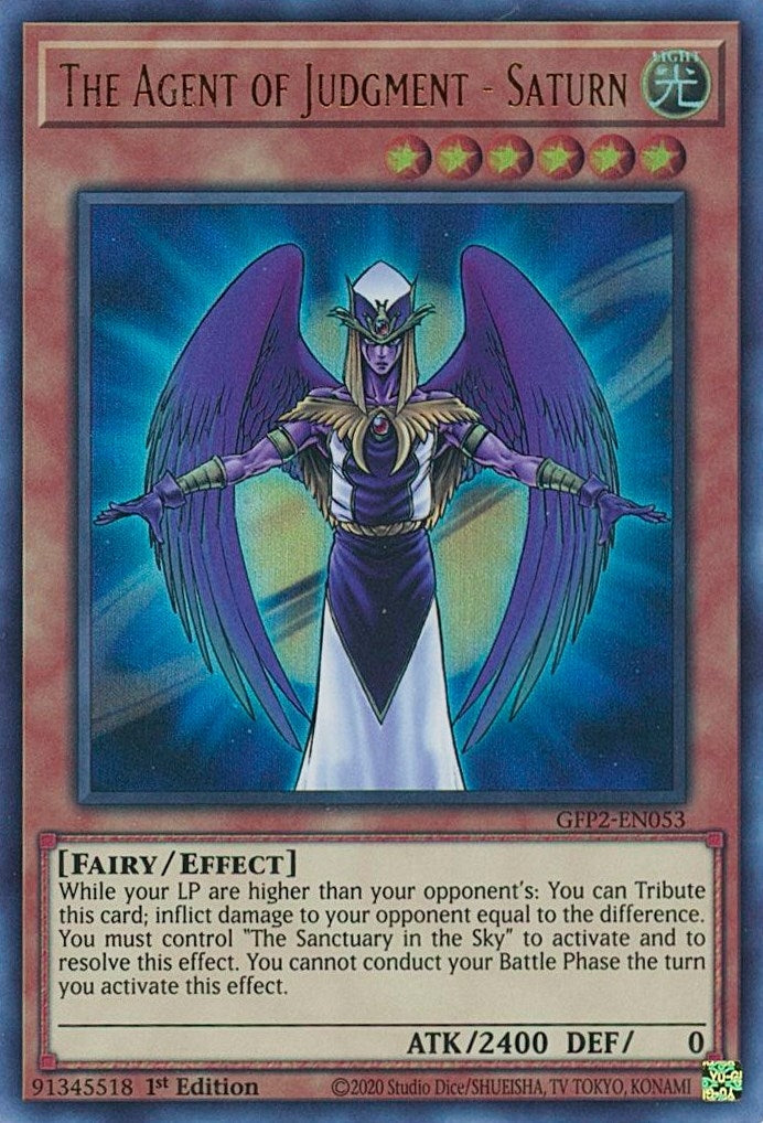 Image for The Agent of Judgment - Saturn (GFP2-EN053) (GFP2) - YuGiOh