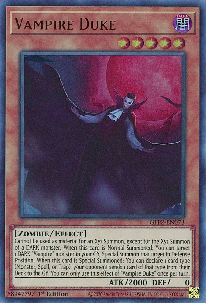 Image for Vampire Duke (GFP2-EN073) (GFP2) - YuGiOh