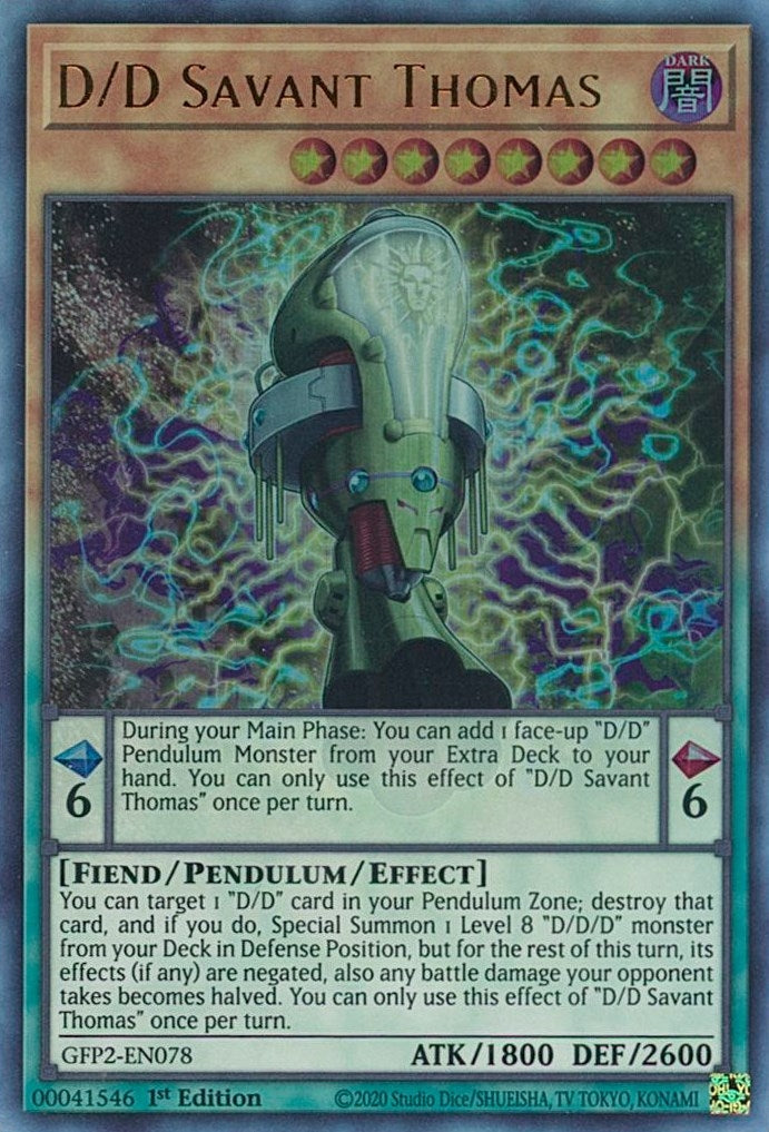 Image for D/D Savant Thomas (GFP2-EN078) (GFP2) - YuGiOh