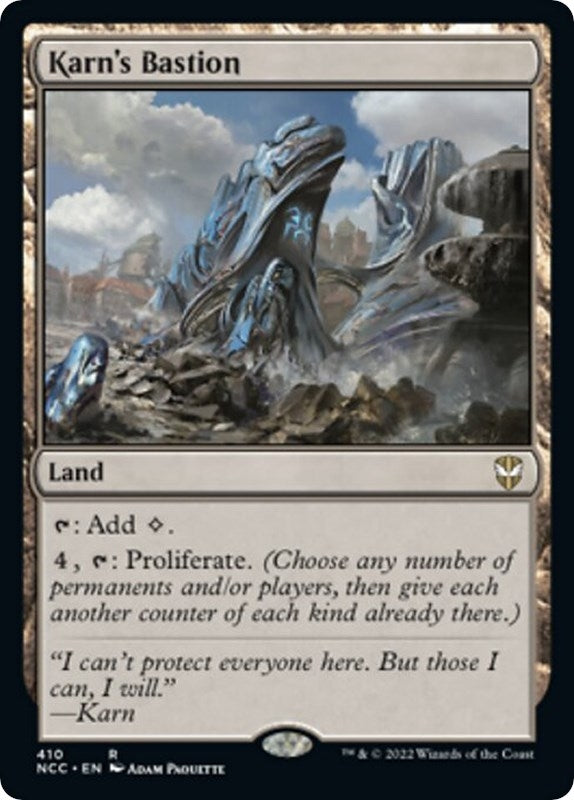 Image for Karn's Bastion (410) (Streets of New Capenna) - Magic: The Gathering
