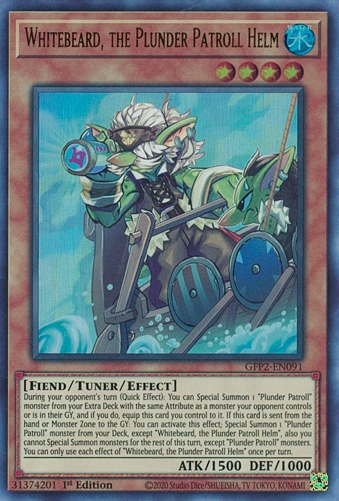 Image for Whitebeard, the Plunder Patroll Helm (GFP2-EN091) (GFP2) - YuGiOh