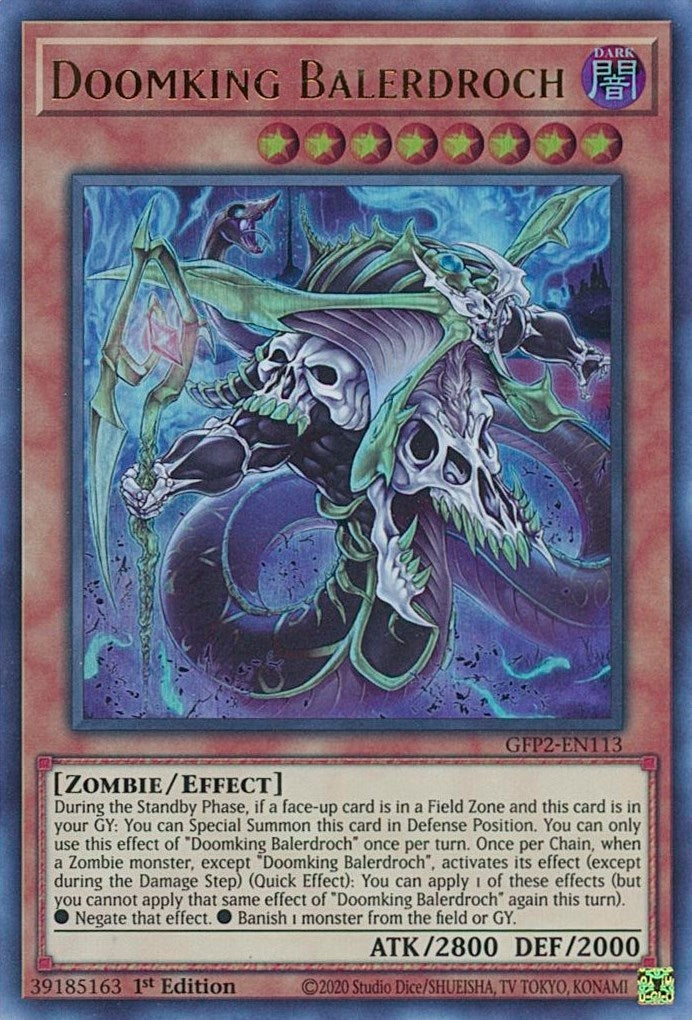 Image for Doomking Balerdroch (GFP2-EN113) (GFP2) - YuGiOh