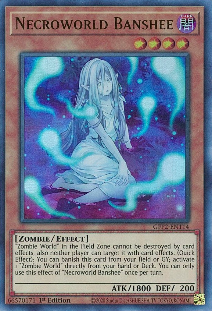 Image for Necroworld Banshee (GFP2-EN114) (GFP2) - YuGiOh