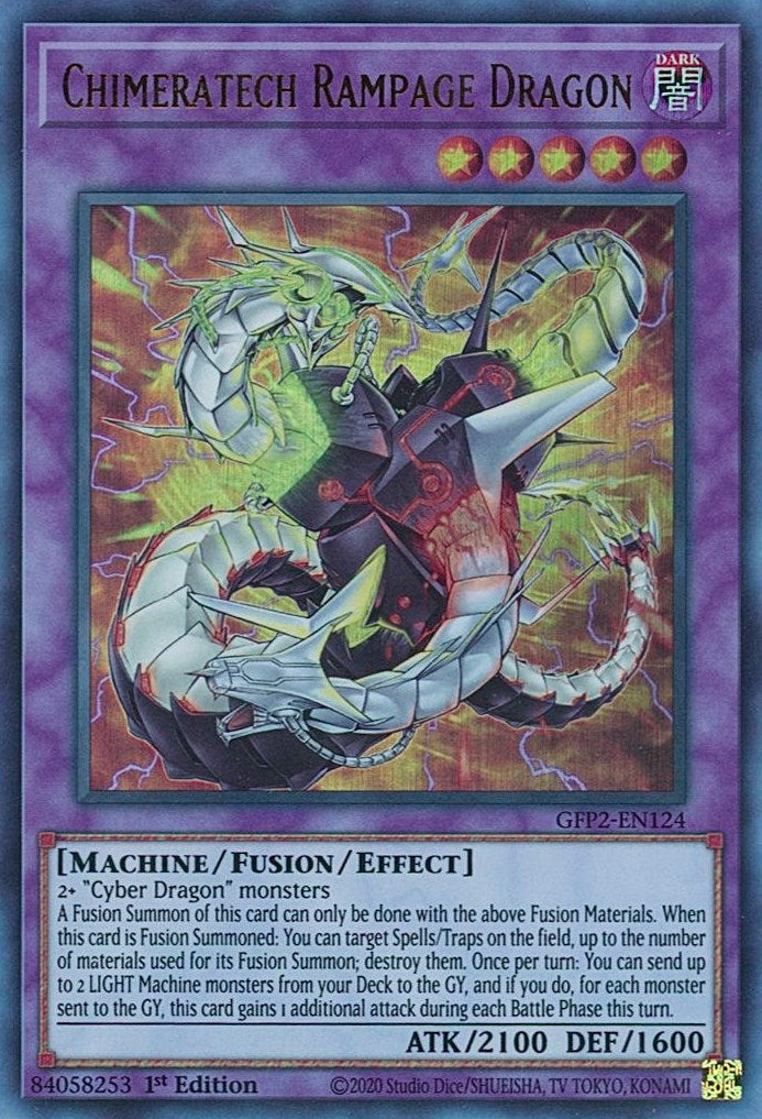 Image for Chimeratech Rampage Dragon (GFP2-EN124) (GFP2) - YuGiOh