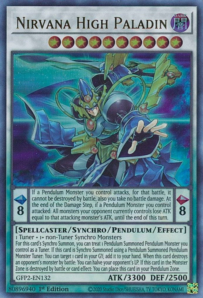 Image for Nirvana High Paladin (GFP2-EN132) (GFP2) - YuGiOh