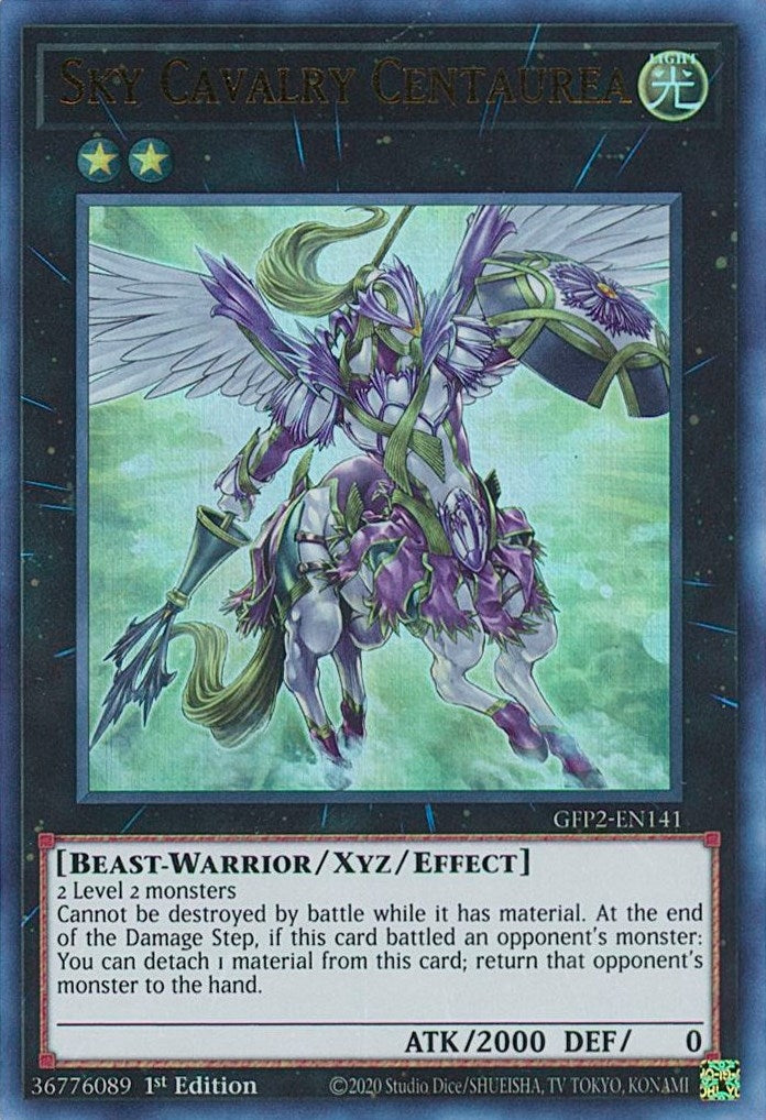 Image for Sky Cavalry Centaurea (GFP2-EN141) (GFP2) - YuGiOh
