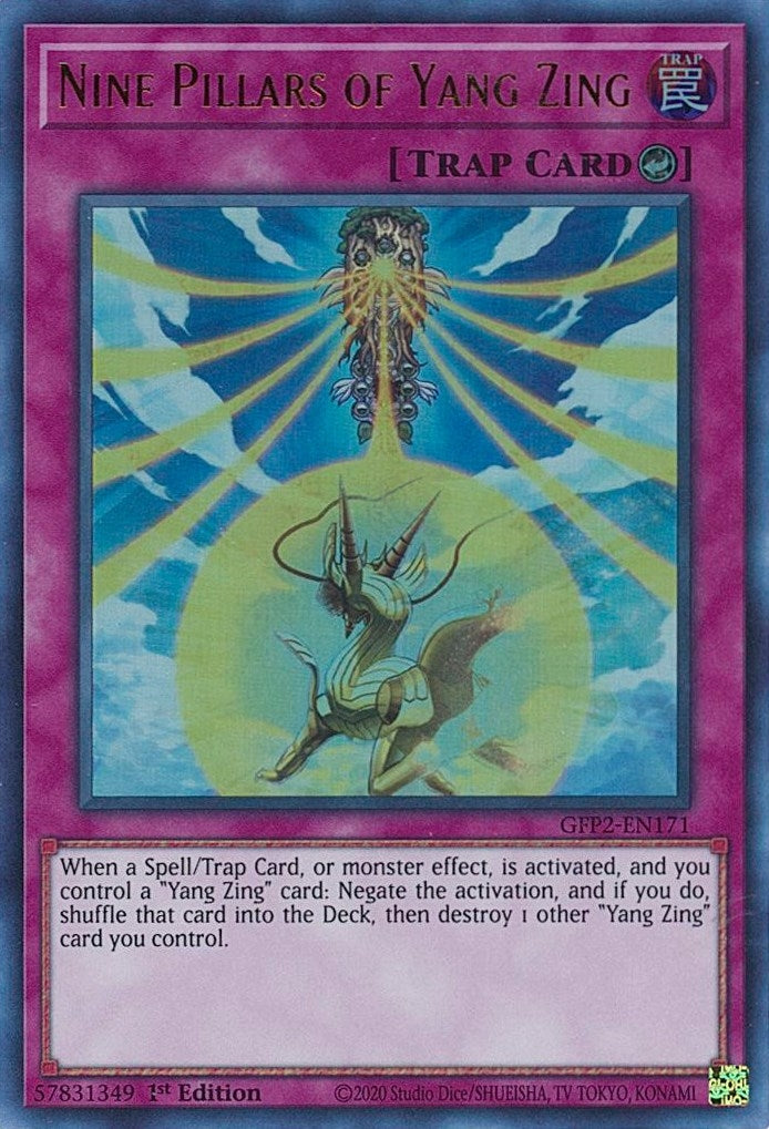 Image for Nine Pillars of Yang Zing (GFP2-EN171) (GFP2) - YuGiOh