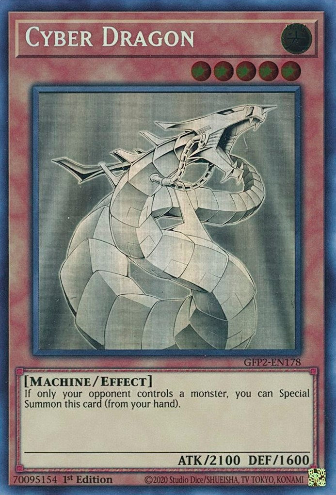 Cyber Dragon (Ghost Rare) (GFP2-EN178) (GFP2)