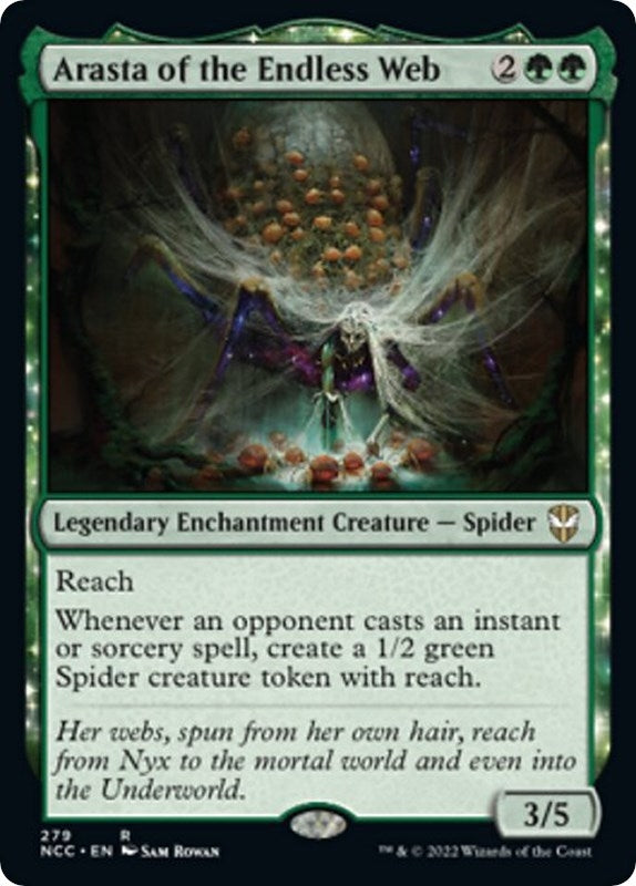 Image for Arasta of the Endless Web (279) (Streets of New Capenna) - Magic: The Gathering