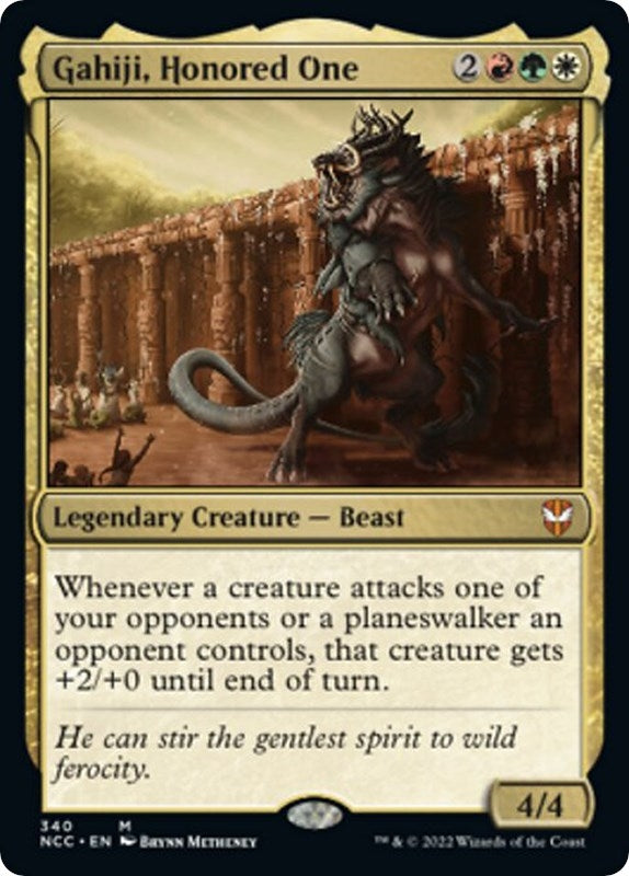 Image for Gahiji, Honored One (340) (Streets of New Capenna) - Magic: The Gathering