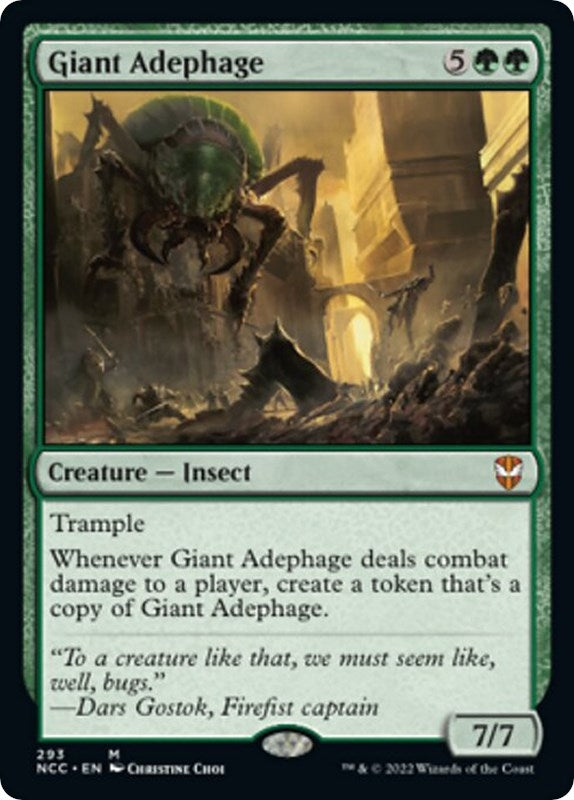 Image for Giant Adephage (293) (Streets of New Capenna) - Magic: The Gathering