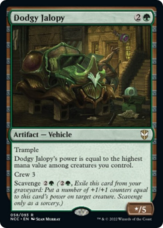Image for Dodgy Jalopy (58) (Streets of New Capenna) - Magic: The Gathering