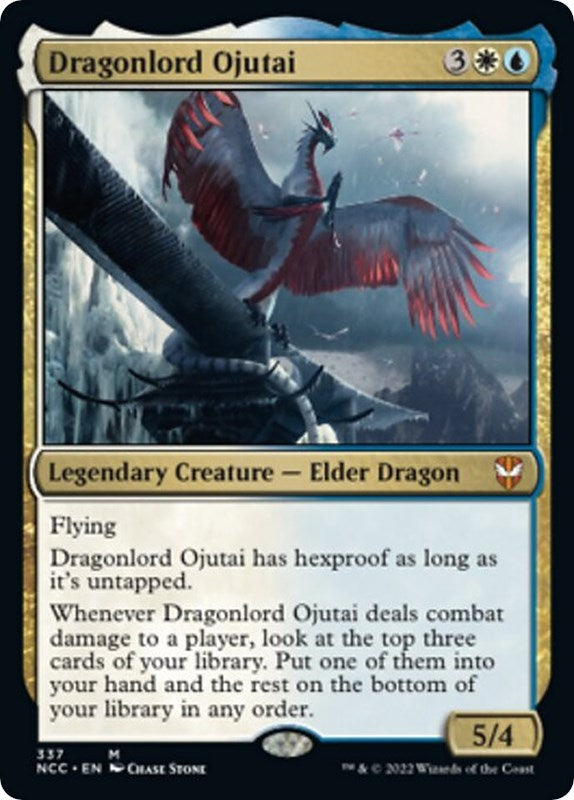 Image for Dragonlord Ojutai (337) (Streets of New Capenna) - Magic: The Gathering