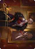Image for Evelyn, the Covetous Art Card (Gold-Stamped Signature) (24) (Streets of New Capenna) - Magic: The Gathering