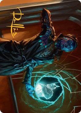 Image for Kamiz, Obscura Oculus Art Card (Gold-Stamped Signature) (41) (Streets of New Capenna) - Magic: The Gathering