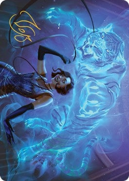 Image for Extravagant Replication Art Card (Gold-Stamped Signature) (53) (Streets of New Capenna) - Magic: The Gathering