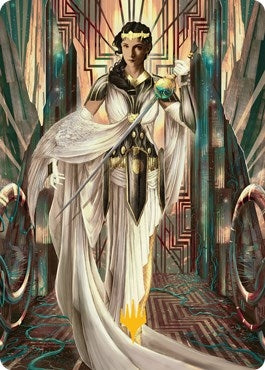 Image for Elspeth Resplendent Art Card (64/81) (Gold-Stamped) (64) (Streets of New Capenna) - Magic: The Gathering