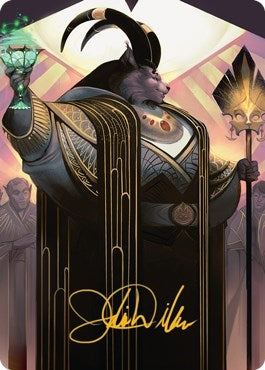 Image for Jetmir, Nexus of Revels Art Card (68/81) (Gold-Stamped Signature) (68) (Streets of New Capenna) - Magic: The Gathering