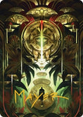 Image for Jetmir's Garden Art Card (76/81) (Gold-Stamped Signature) (76) (Streets of New Capenna) - Magic: The Gathering
