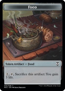 Image for Food // Citizen Double-Sided Token (35 // 12) (Streets of New Capenna) - Magic: The Gathering