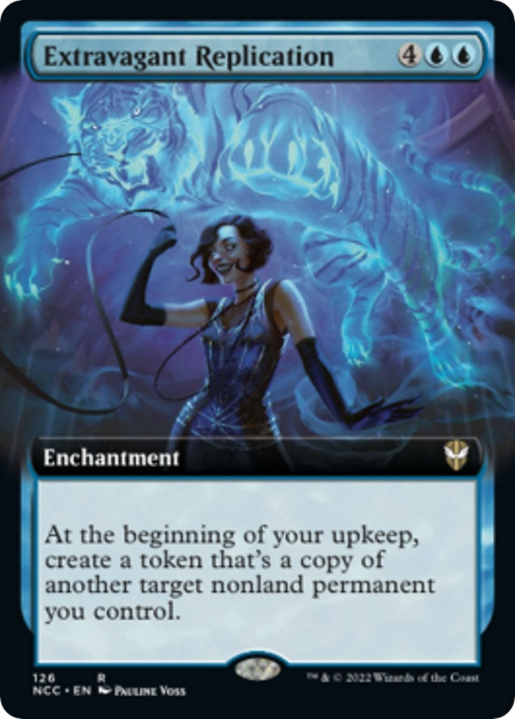 Image for Extravagant Replication (Extended Art) (126) (Streets of New Capenna) - Magic: The Gathering
