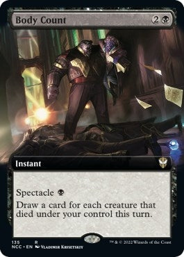 Image for Body Count (Extended Art) (135) (Streets of New Capenna) - Magic: The Gathering