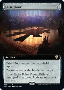Image for False Floor (Extended Art) (182) (Streets of New Capenna) - Magic: The Gathering
