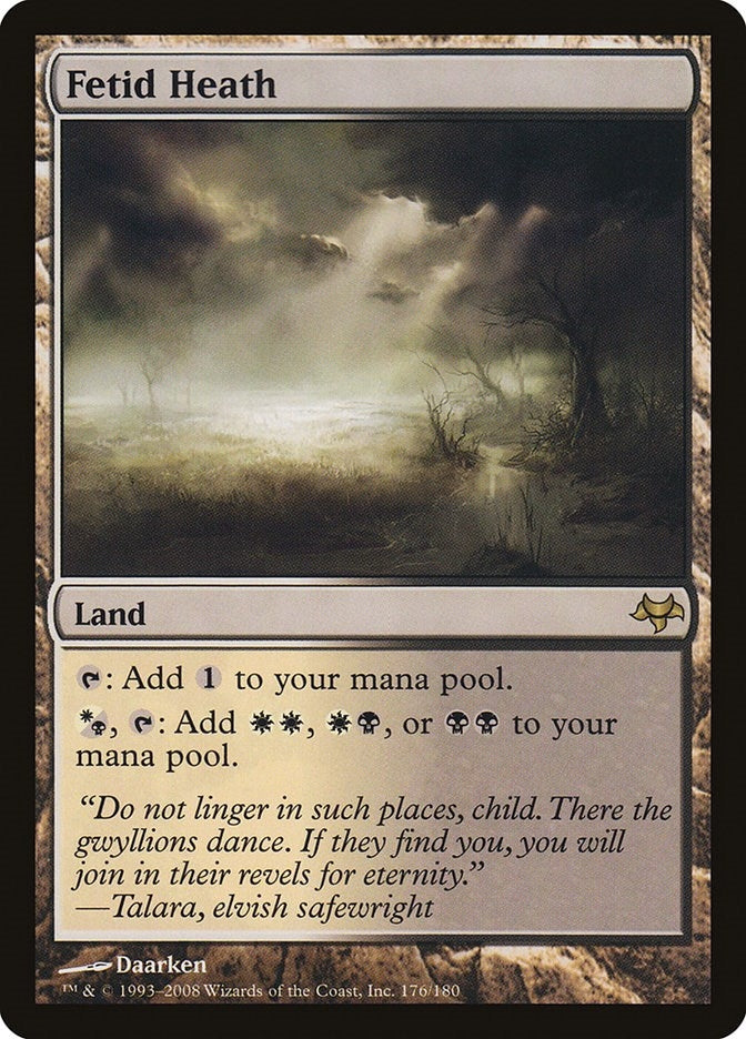 Image for Fetid Heath (176) (Eventide) - Magic: The Gathering