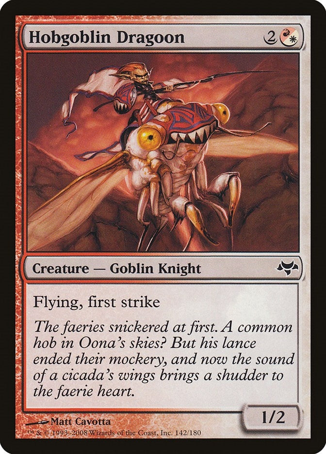 Image for Hobgoblin Dragoon (142) (Eventide) - Magic: The Gathering