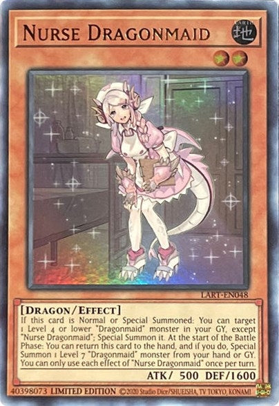Image for Nurse Dragonmaid (LART-EN048) (LART) - YuGiOh