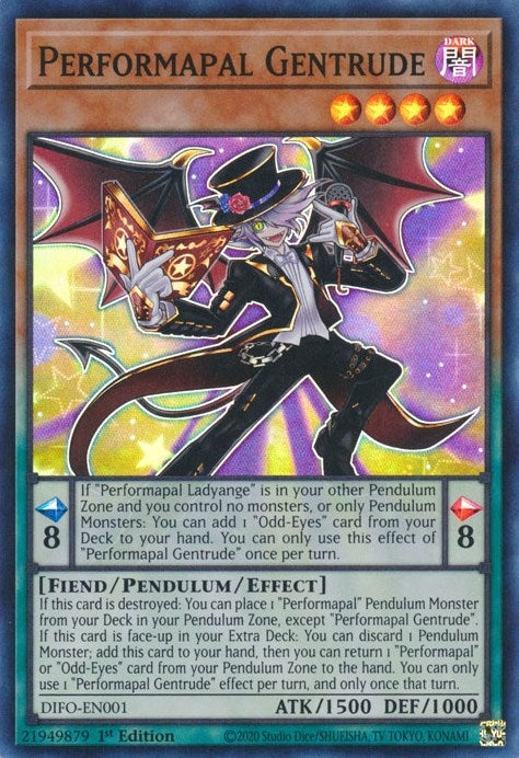 Image for Performapal Gentrude (DIFO-EN001) (DIFO) - YuGiOh