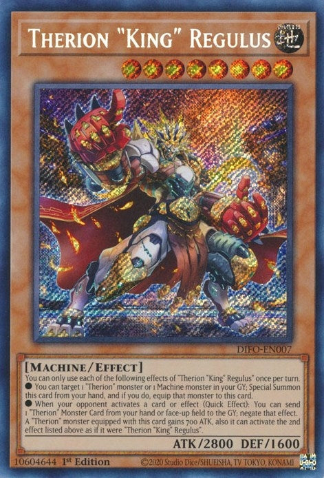 Image for Therion "King" Regulus (DIFO-EN007) (DIFO) - YuGiOh