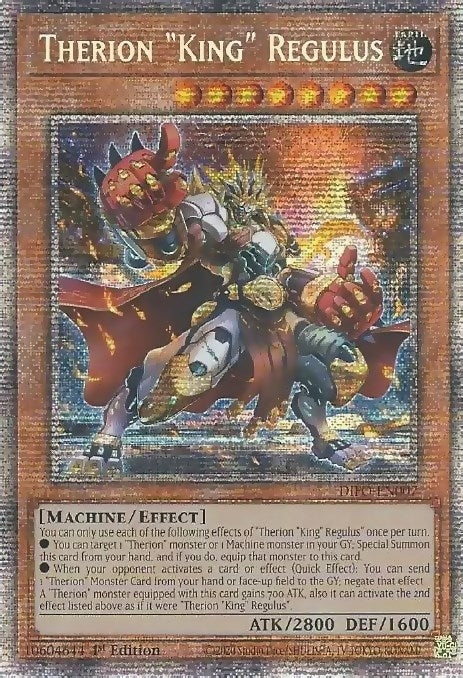 Image for Therion "King" Regulus (Starlight Rare) (DIFO-EN007) (DIFO) - YuGiOh
