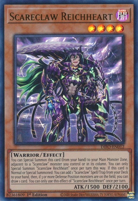 Image for Scareclaw Reichheart (DIFO-EN012) (DIFO) - YuGiOh
