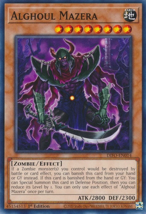Image for Alghoul Mazera (DIFO-EN014) (DIFO) - YuGiOh