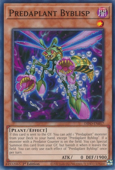 Image for Predaplant Byblisp (DIFO-EN017) (DIFO) - YuGiOh