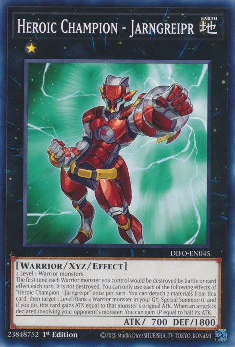 Image for Heroic Champion - Jarngreipr (DIFO-EN045) (DIFO) - YuGiOh
