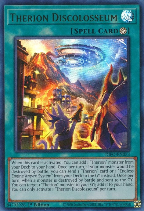 Image for Therion Discolosseum (DIFO-EN053) (DIFO) - YuGiOh