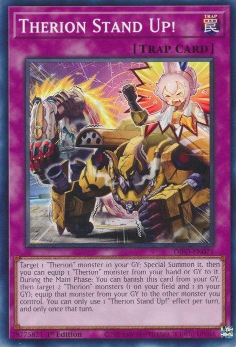 Image for Therion Stand Up! (DIFO-EN071) (DIFO) - YuGiOh