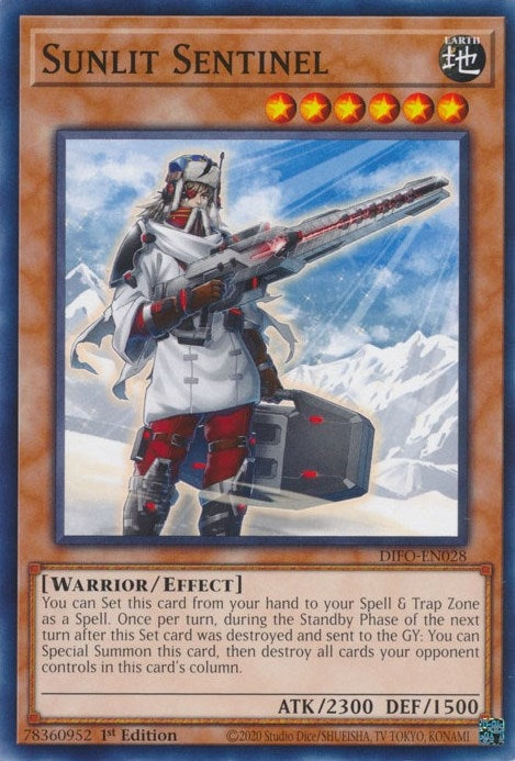 Image for Sunlit Sentinel (DIFO-EN028) (DIFO) - YuGiOh