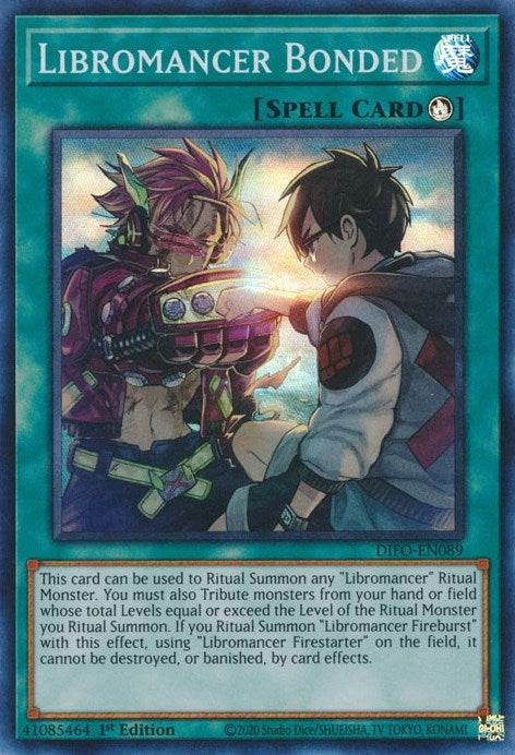 Image for Libromancer Bonded (DIFO-EN089) (DIFO) - YuGiOh