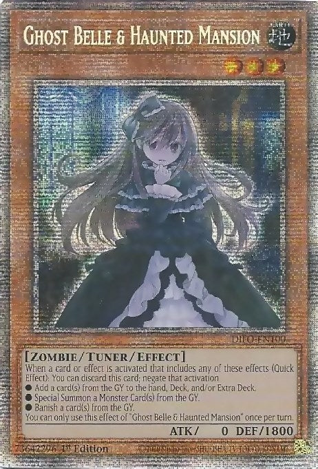 Image for Ghost Belle & Haunted Mansion (Starlight Rare) (DIFO-EN100) (DIFO) - YuGiOh