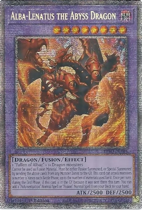 Image for Alba-Lenatus the Abyss Dragon (Starlight Rare) (DIFO-EN035) (DIFO) - YuGiOh