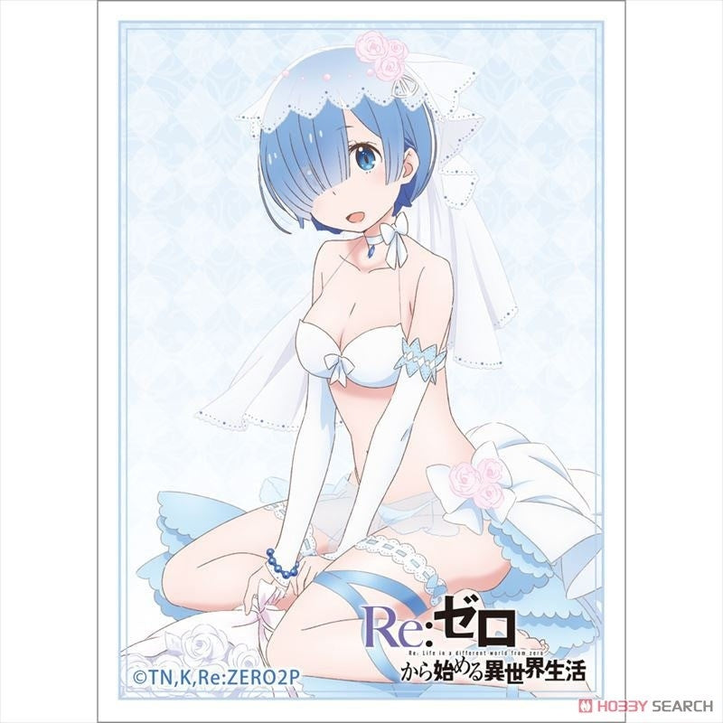 Image for Curtain Damashii: Re:Zero -Starting Life in Another World- - Rem / Wedding (65-Sleeves) - Card Sleeves