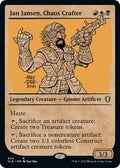 Image for Jan Jansen, Chaos Crafter (Showcase) (424) (Commander Legends: Battle for Baldur's Gate) - Magic: The Gathering