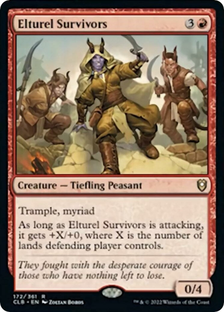 Image for Elturel Survivors (172) (Commander Legends: Battle for Baldur's Gate) - Magic: The Gathering
